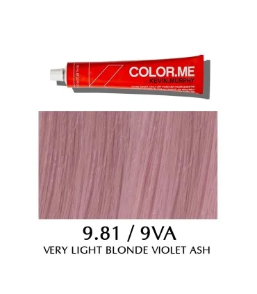 Haarfarbe Color.me By Kevin Murphy 9.81/9VA Very Light Blond Violet Ash