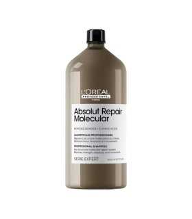 Shampoo L'Oreal Professionnel Absolut Repair Molecular, 1500ml per ristrutturare i capelli danneggiati