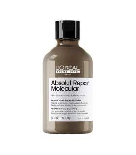 Shampoo L'Oreal Professionnel Absolut Repair Molecular, 300ml per ristrutturare i capelli danneggiati