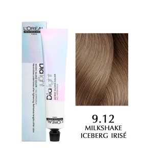 L'Oréal Professionnel Dia Light Hair Dye, Couleur : 9.12 - Milkshake Cool Pearlescent