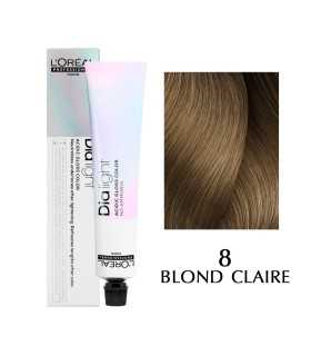 L'Oréal Professionnel Dia Light Hair Dye, Couleur : 8 - blond clair