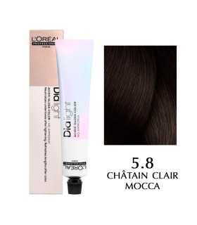 Tinte L'Oreal Professionnel Dia Light, Color: 5.8 - tono moca claro