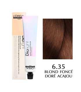L'Oreal Professionnel Dia Light Haarfärbemittel, Farbe: 6.35 - Dunkelblond Golden Rot