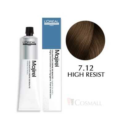 L'Oreal Professionnel Majirel Hair Dye, Color: 7.12 High Resist