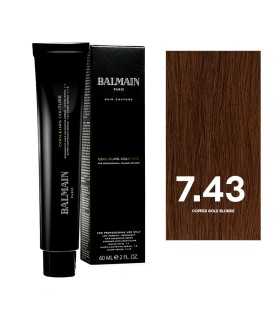 Краска для волос Balmain Couleurs Couture. Оттенок 7.43 Copper Gold Blonde - 60ml