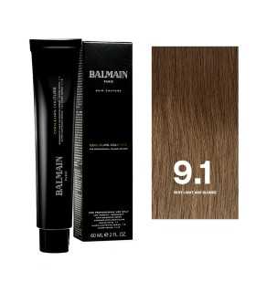 Краска для волос Balmain Couleurs Couture. Оттенок 9.1 Very Light Ash Blonde - 60ml