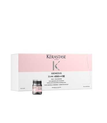 Tratamiento anticaída Kérastase Genesis Cure con Aminexil (caja de 10 unidades)