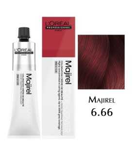 Coloration L'Oreal Professionnel Majirel, 60ml - 6.66 — Blond foncé Profond Rouge