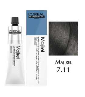 LOreal Professionnel Majirel Haarfarbe, 60ml - 7.11 — Mittelblond Intensiv Asch