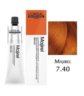 LOreal Professionnel Majirel Colore per capelli, 60ml - 7.40 — Biondo Rame Naturale