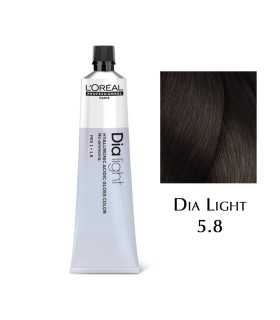 L'Oreal Professionnel Dia Light, 60ml - 5.8 — Castano chiaro Moka